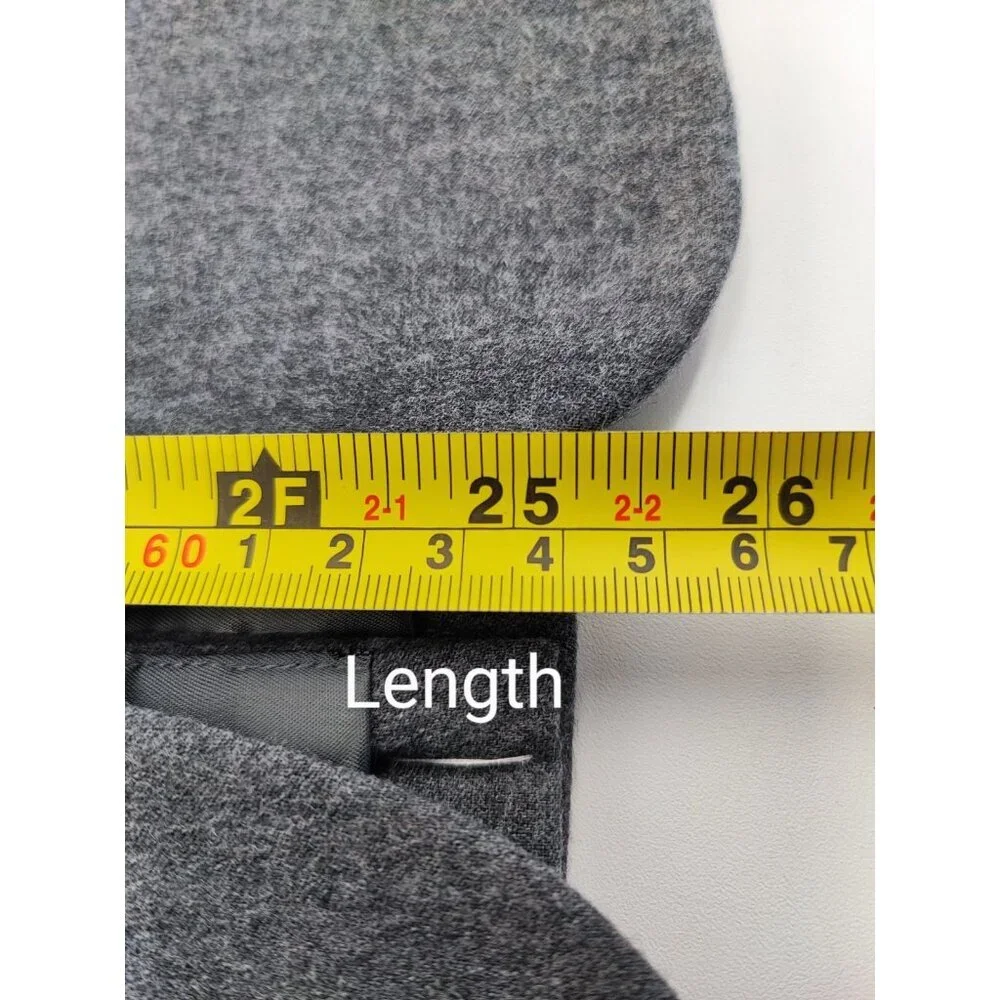 Talbots Women’s Size 4 Blazer Gray Wool Single Breasted Career Business Jacket